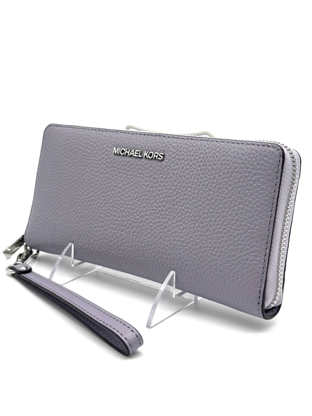Michael Kors Travel Large Leather Continental Wallet - Lilac